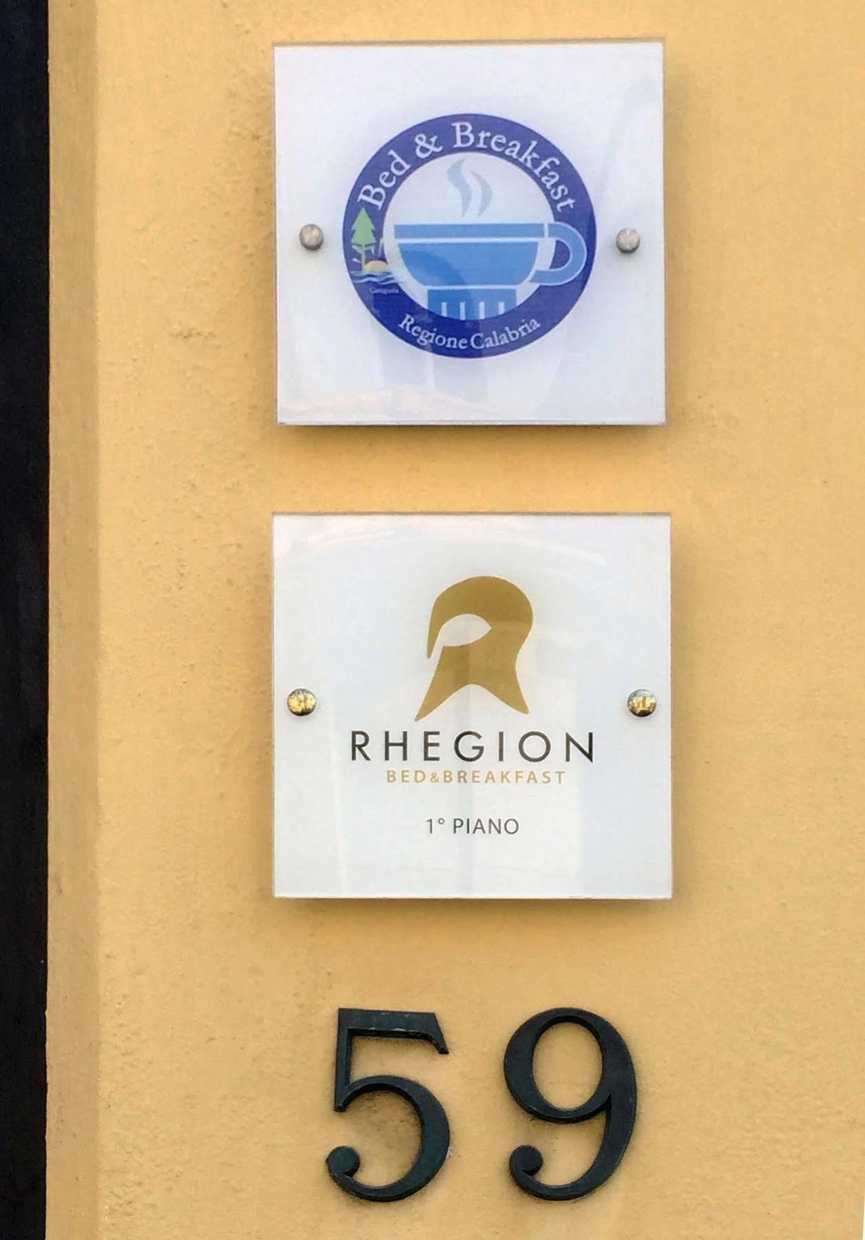 Rhegion B&B Reggio di Calabria Exterior foto